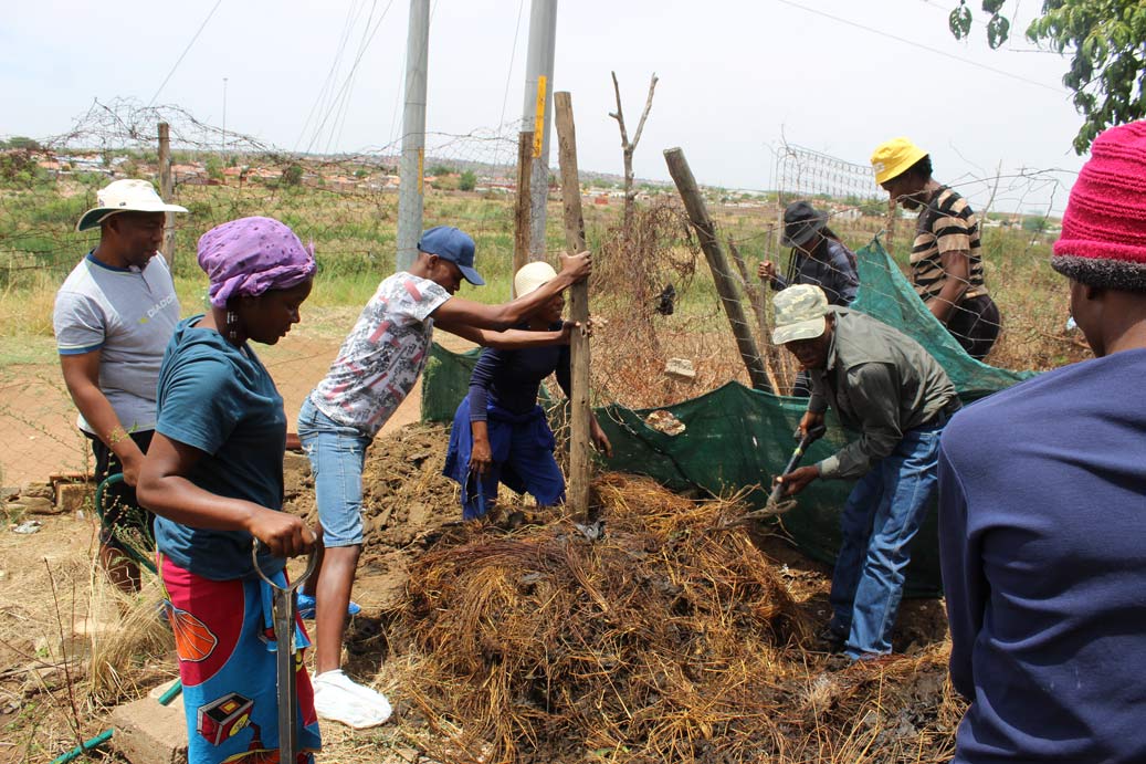 photo taken during the training in Pretoria