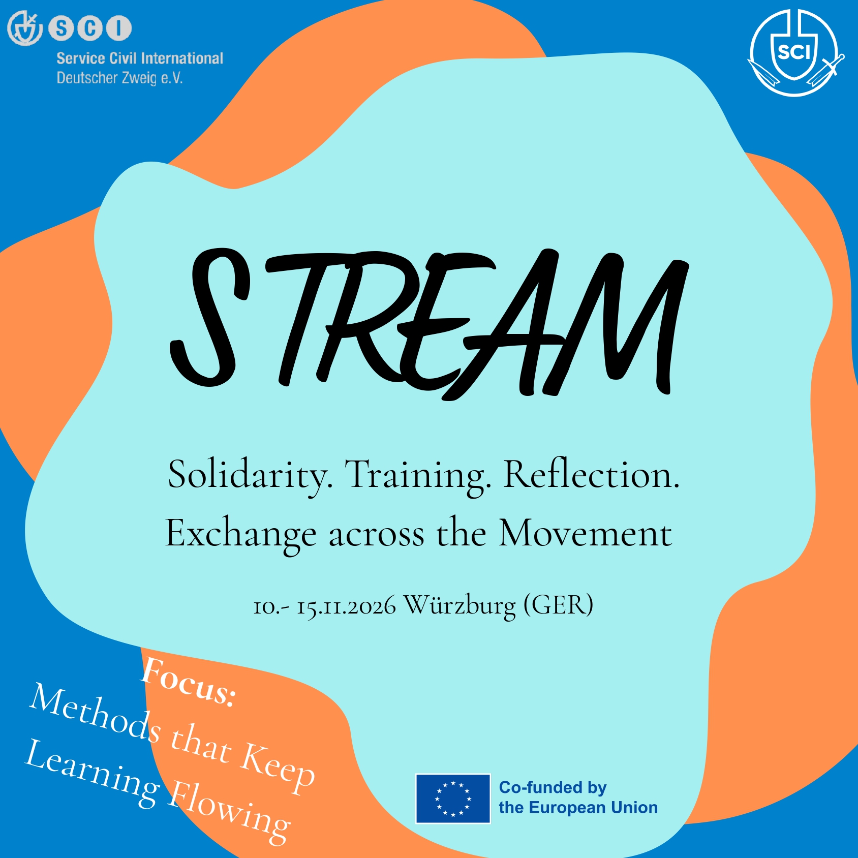 Stream. Solidarity. Training. Reflection. Exchange across the Movement