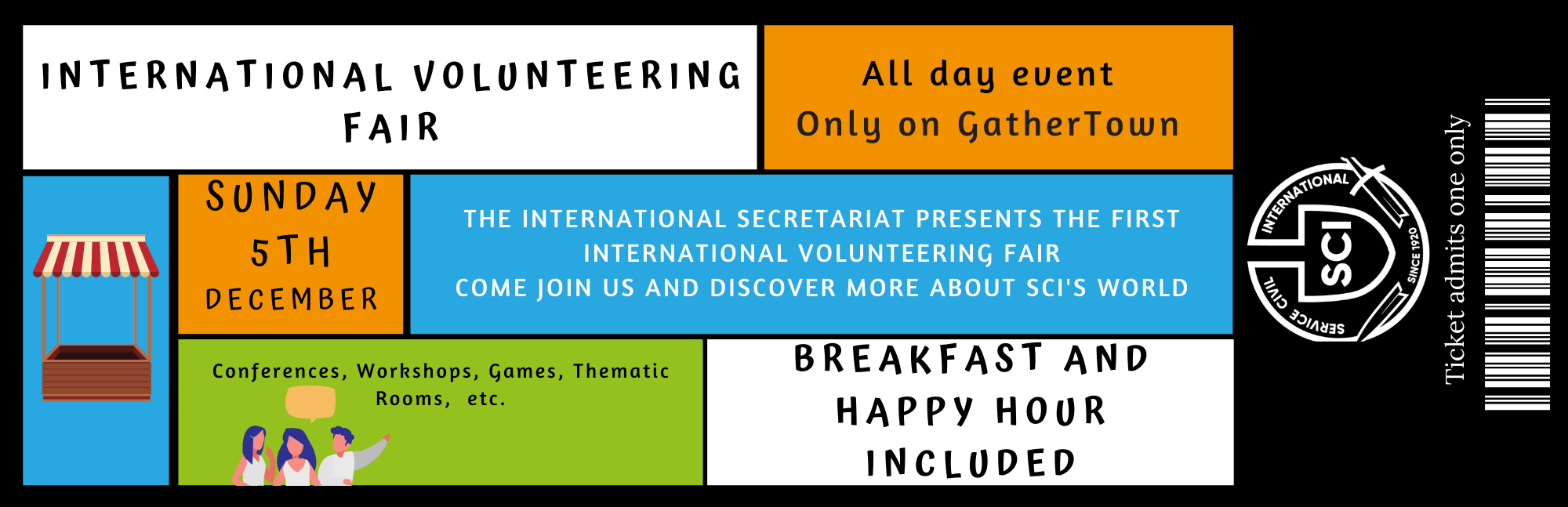 International Volunteering Fair Ticket