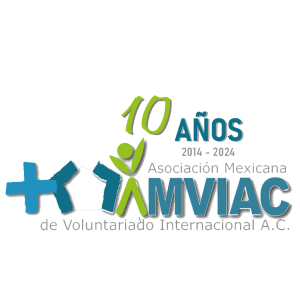 Logo AMVIAC 10 years