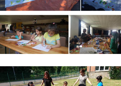 Volunteering experience in the asylum-seeker centre