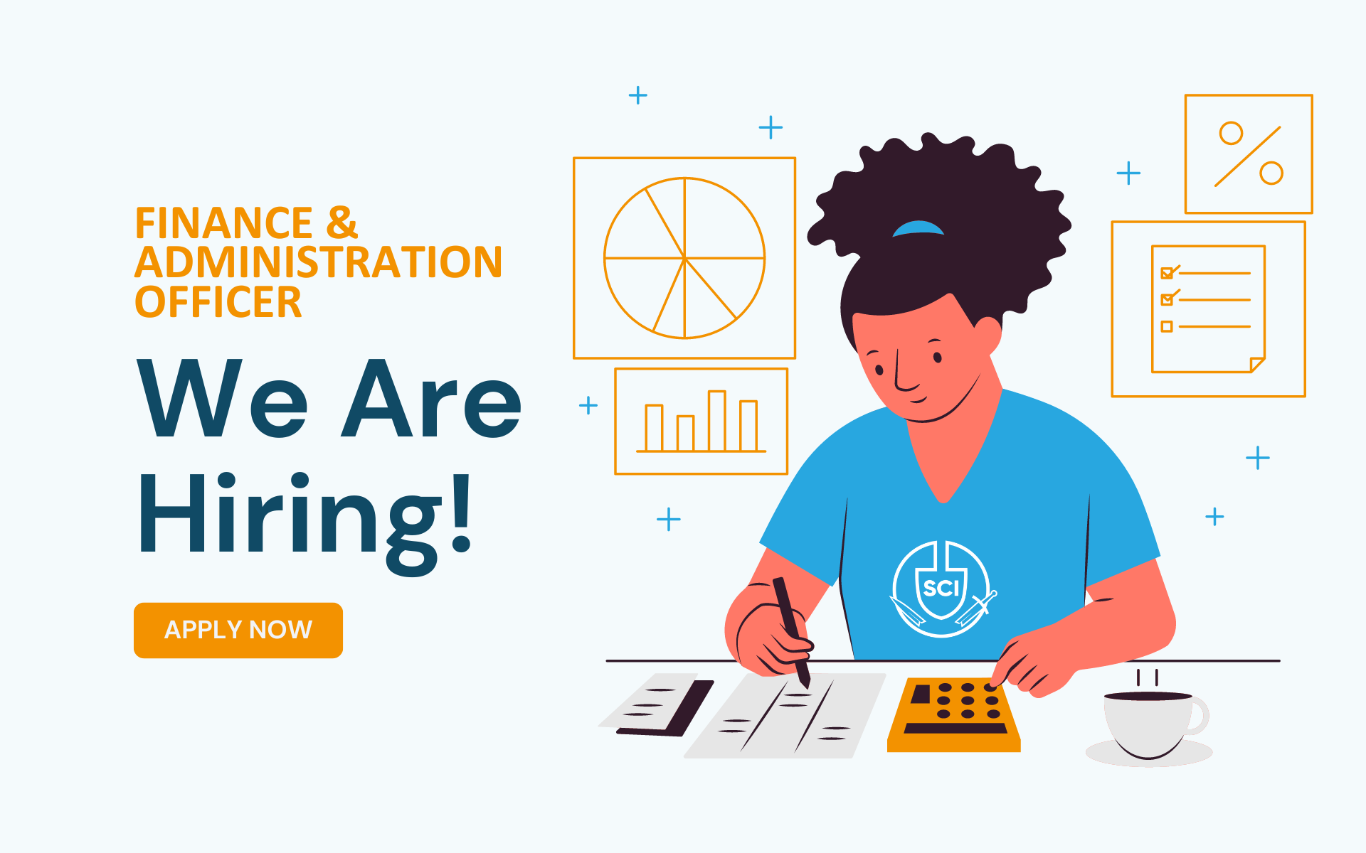SCI is are hiring! Finance and administration officer