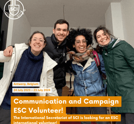ESC communication volunteer wanted in the IS!