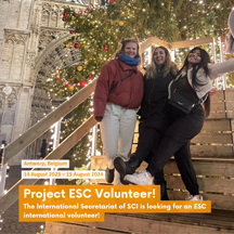 ESC project volunteer wanted in the IS!