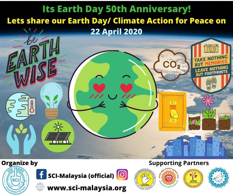 Earth Day 2020 Service Civil International