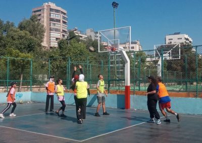 Sport, language and art in Shatila: voices beyond borders