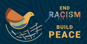 logo for end racism build peace
