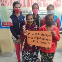 The International Human Rights Day observed by SCI India